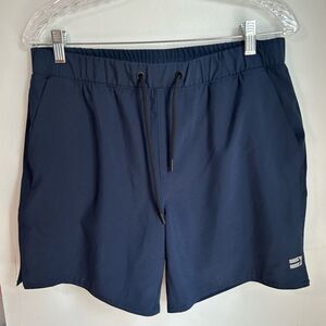 Projek Raw Performance Athletic Running Shorts Boxer Brief Lined Navy Sz M